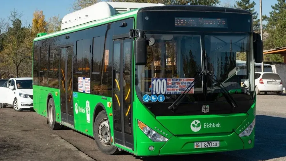 Из-за перекрытия улицы Курманжан Датки в Бишкеке изменены маршруты 11 автобусов — схемы изображение публикации