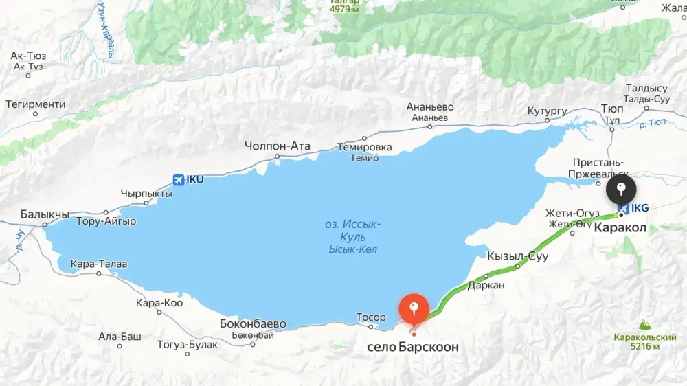 На южном берегу Иссык-Куля стартовало строительство дороги Барскоон – Каракол изображение публикации