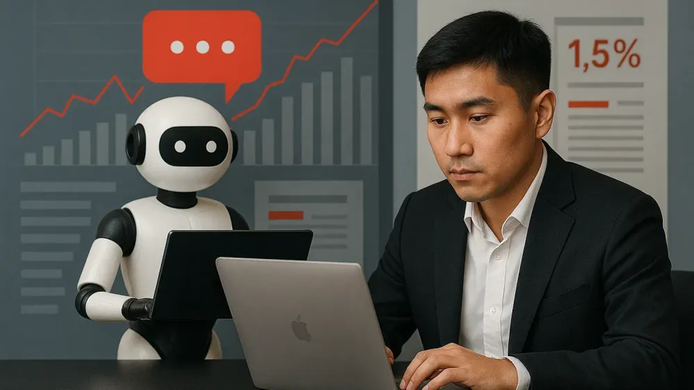 ИИ-революция в медиа Кыргызстана: Economist.kg внедрил собственного AI-ассистента изображение публикации