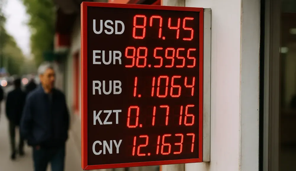 Евро просел, рубль и тенге выросли — официальный курс НБ КР на 30 мая изображение публикации