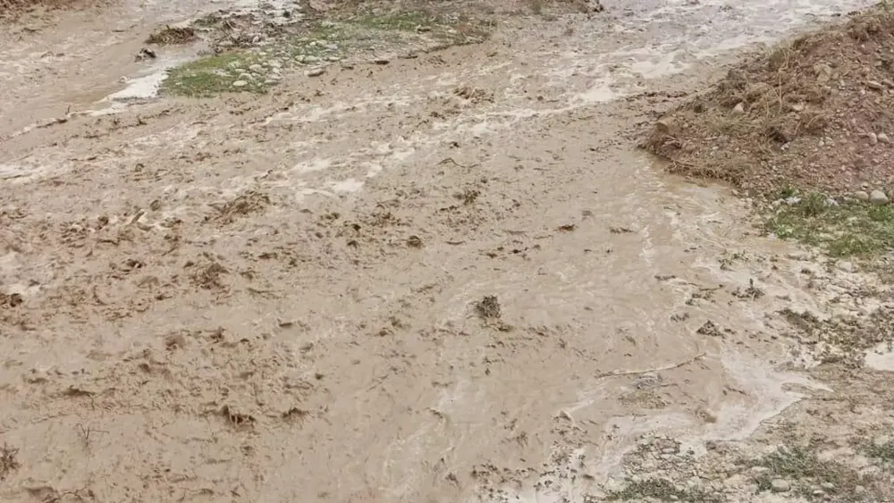 На Иссык-Куле сошел сель: вода затопила дворы – видео изображение публикации
