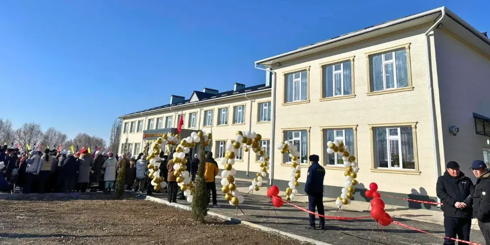 В Ноокенском районе построили новую школу за 71 млн сомов изображение публикации