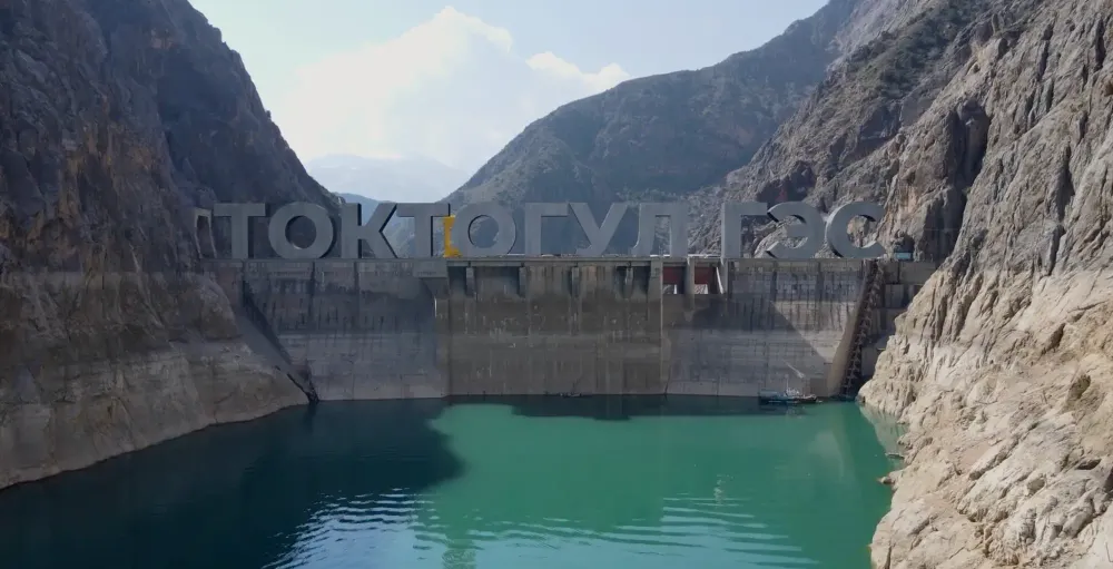 За неделю объем воды в Токтогульском водохранилище увеличился на 105.8 млн м³ изображение публикации