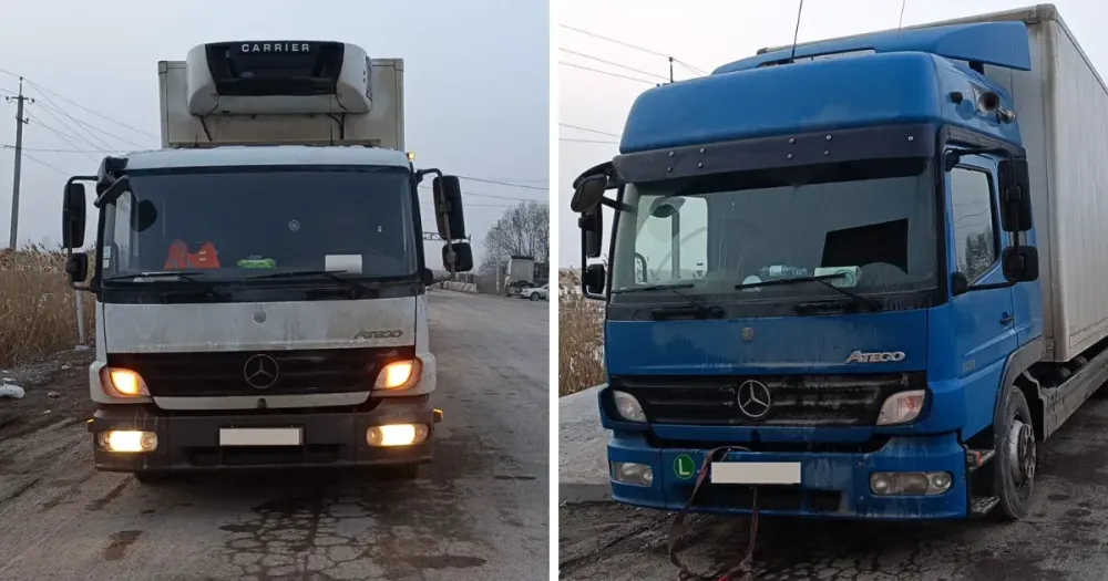В КР ввезли два грузовика из Казахстана, не заплатив 1.2 млн сомов таможенных платежей изображение публикации