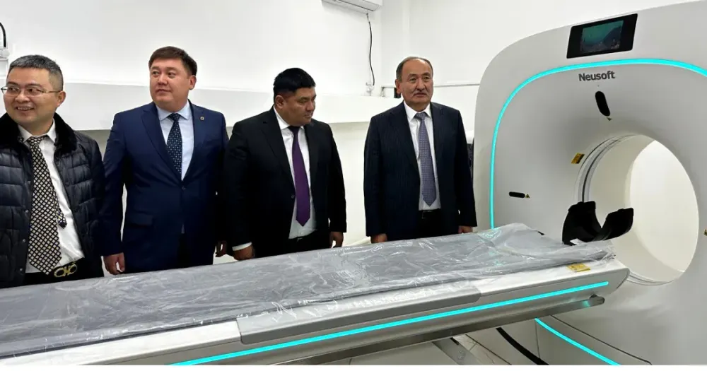 В Узгенском и Токтогульском районах открыли центры компьютерной томографии изображение публикации