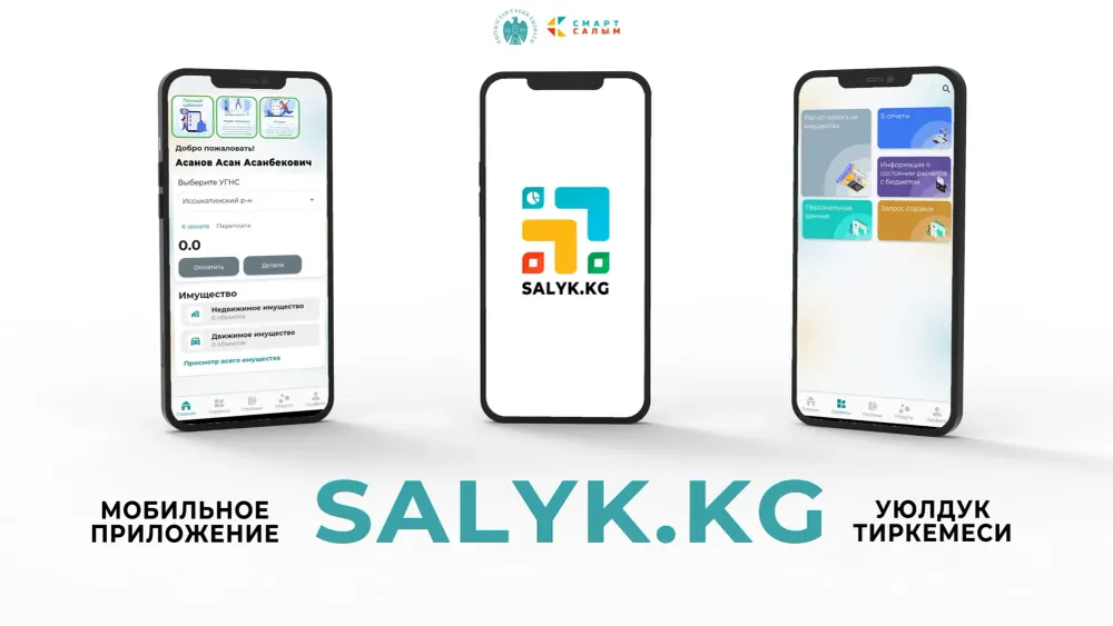 ГНС запустила мобильное приложение Salyk.kg – пока оно доступно только для пользователей Android изображение публикации