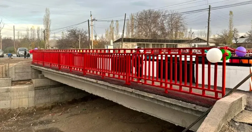 В Баткене построили мост на общую сумму в 10 млн сомов изображение публикации