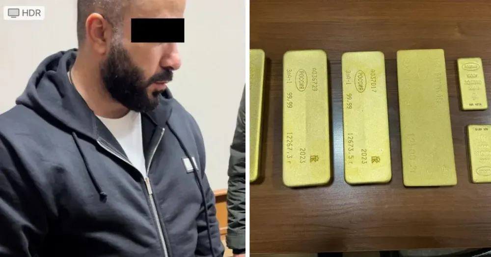 ГКНБ задержал иностранца с контрабандой 52 килограммов  золота изображение публикации