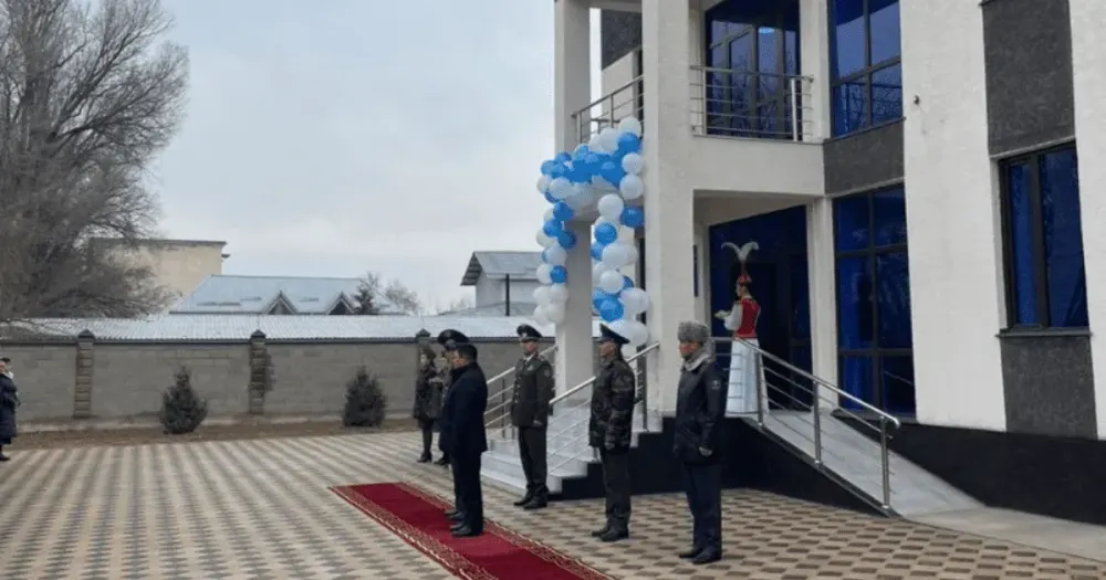Ташиев открыл еще одно новое здание ГКНБ — в Таласской области изображение публикации