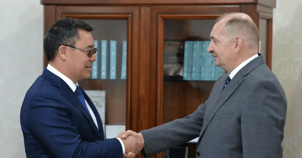 Садыр Жапаров принял нового главу программного офиса ОБСЕ изображение публикации