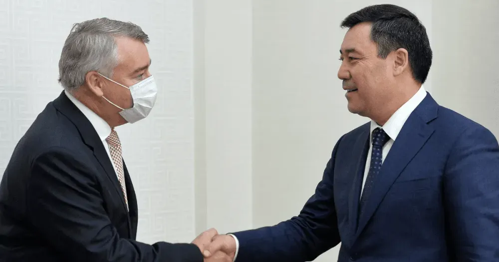 Жапаров встретился с бизнес-омбудсменом — пообещал повысить статус ИБО изображение публикации
