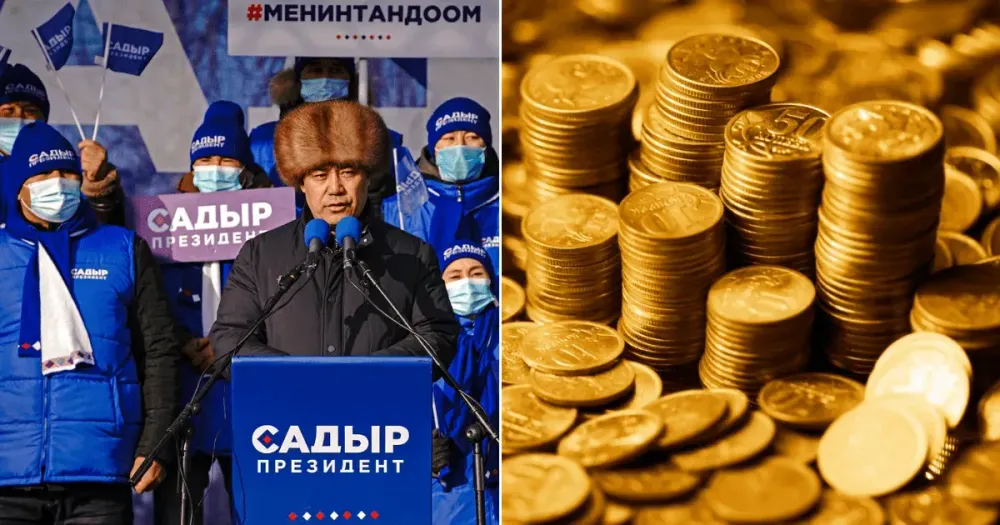 Садыр Жапаров абсолютный лидер по тратам на агитацию – он уже потратил 44 млн сомов изображение публикации