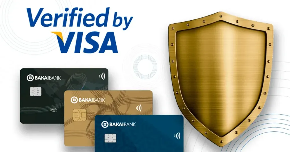 Новые карты Visa в «Бакай Банке» теперь с 3D Secure! изображение публикации