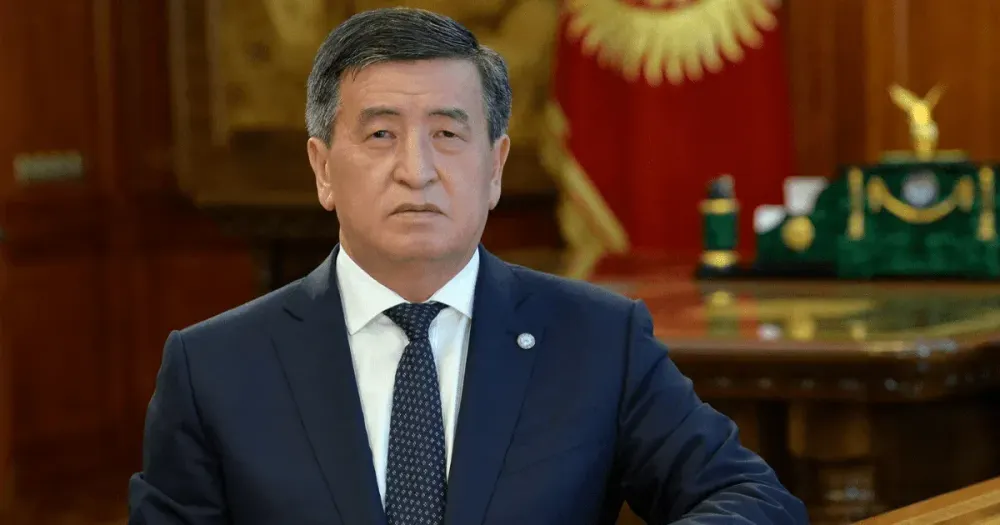 Жээнбеков сделал пятое обращение к гражданам с начала пандемии коронавируса. ВИДЕО изображение публикации