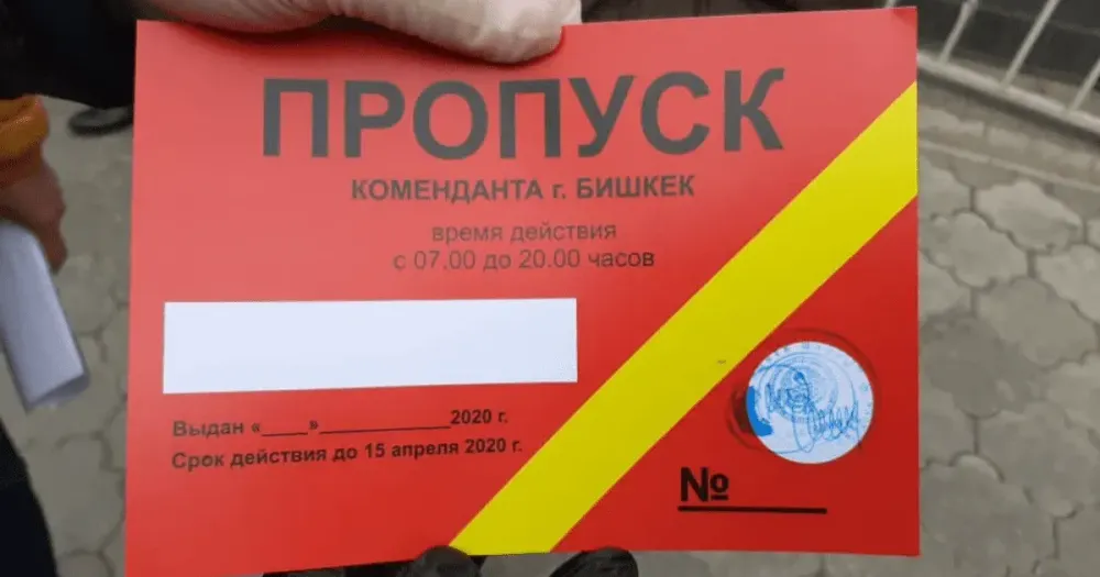 Предприниматели Бишкека теперь могут подать онлайн-заявку на получение пропусков изображение публикации