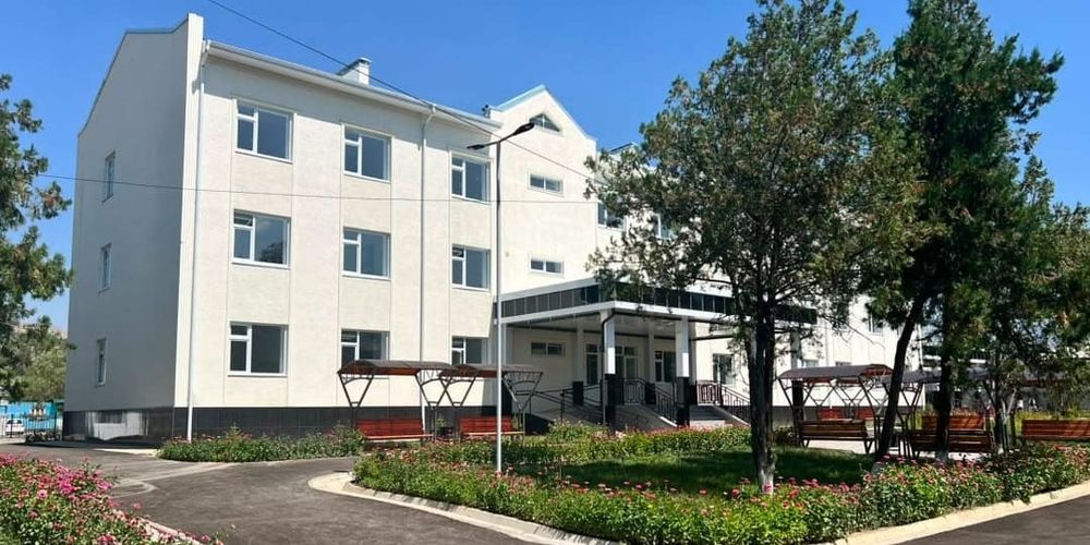 В селе Жаны-Базар построили больницу на 40 коек за 142 млн сомов изображение публикации