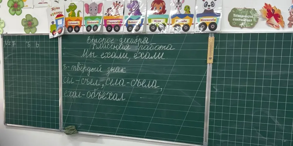 Новые парты и шкафы: Фонд развития «Альянс Алтын» поддержал школу имени Акынбекова в Бакай-Ате изображение публикации