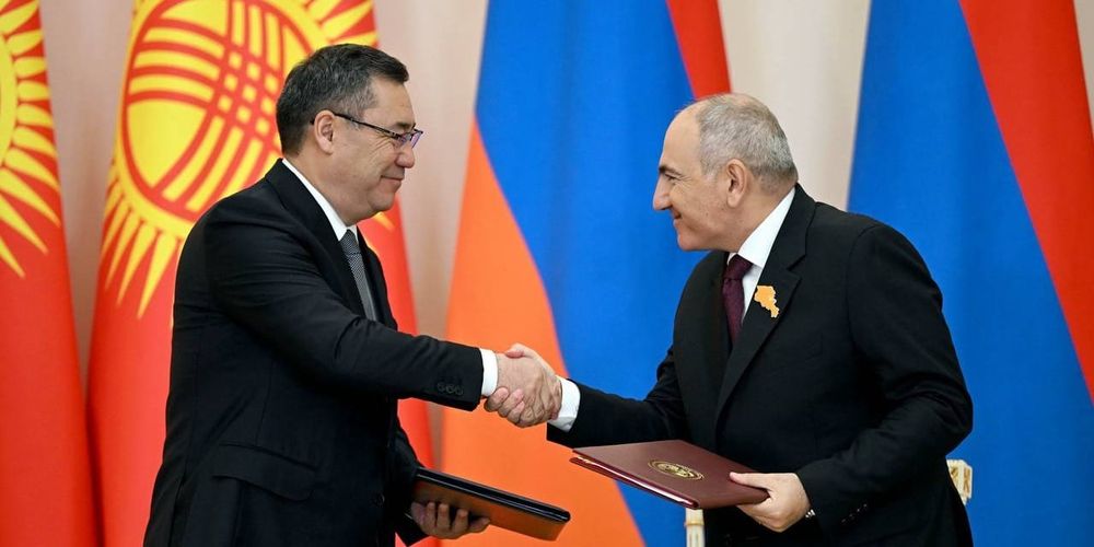 Кыргызстан и Армения подписали 10 документов — список изображение публикации