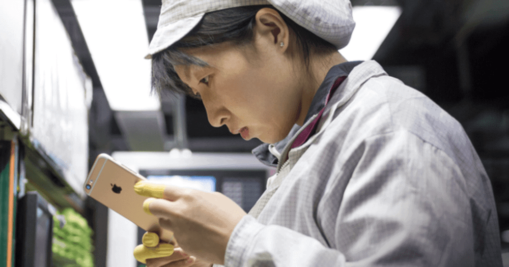Расположенное в Китае производство продукции Apple находится под угрозой срыва изображение публикации