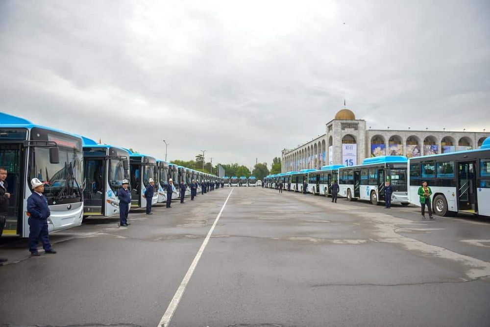 Закупка у китайской компании 100 автобусов для Бишкека отменена. Объявлен новый конкурс изображение публикации