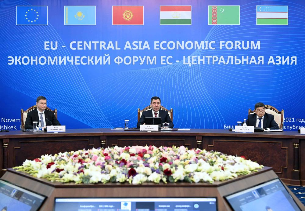 Сугубо экономические аспекты создают предварительные условия для сотрудничества стран ЕС и ЦА – Садыр Жапаров  изображение публикации