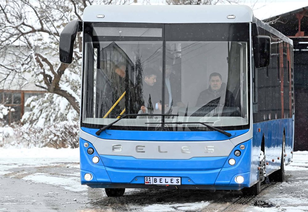 В Кыргызстане собрали первый отечественный автобус. ФОТО изображение публикации