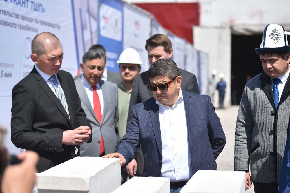 Кыргызстан на 70% будет обеспечен газобетоном собственного производства изображение публикации