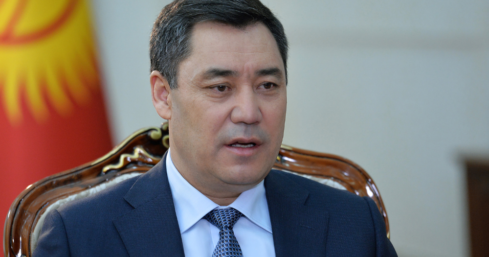 КР будет выравнивать торговый баланс с ЕС и следить за товарами, запрещенными к поставкам в РФ, — Садыр Жапаров изображение публикации