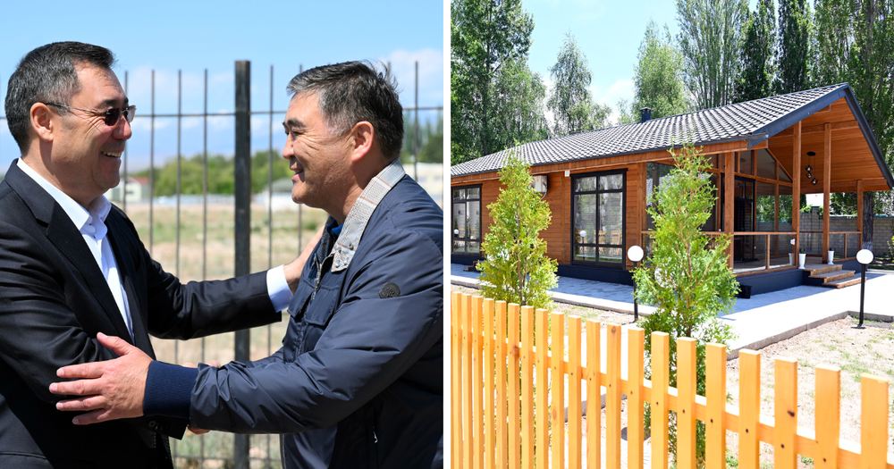 Садыр Жапаров открыл на Иссык-Куле пансионат для пограничников ГКНБ изображение публикации