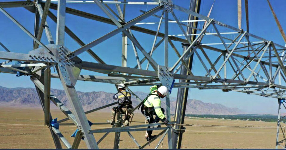 Провода на новой ЛЭП по проекту CASA-1000 подвесили уже почти на 187 километров изображение публикации