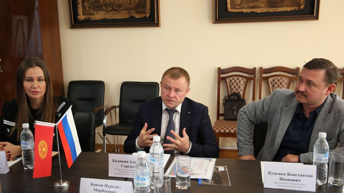 Объединение "Опора России" готово организовать для предпринимателей КР и РФ совместную бизнес-миссию