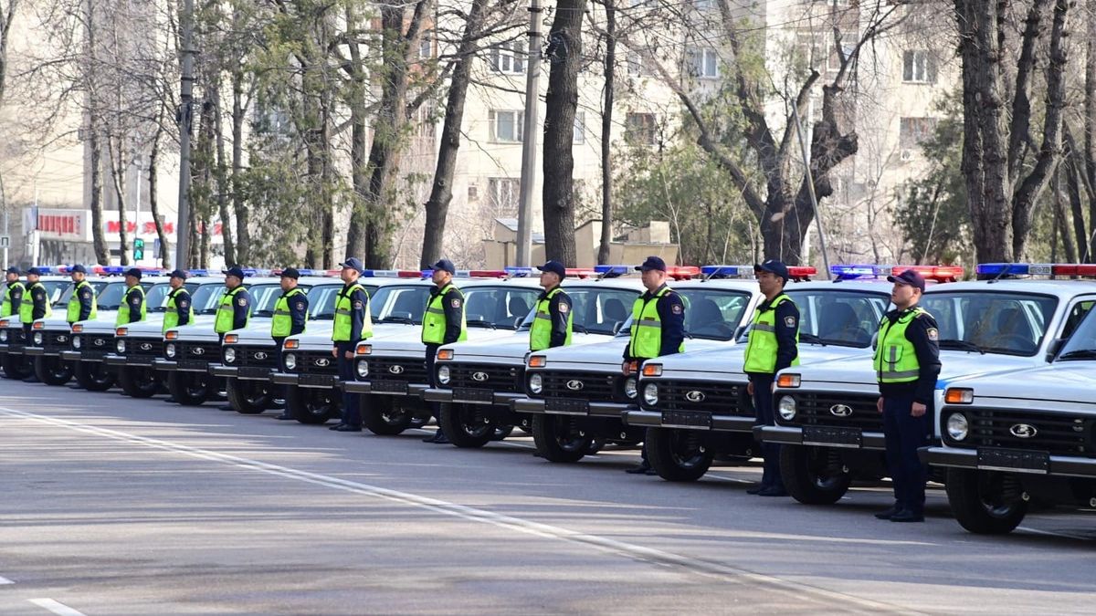 В Бишкеке обновили автопарк ППС