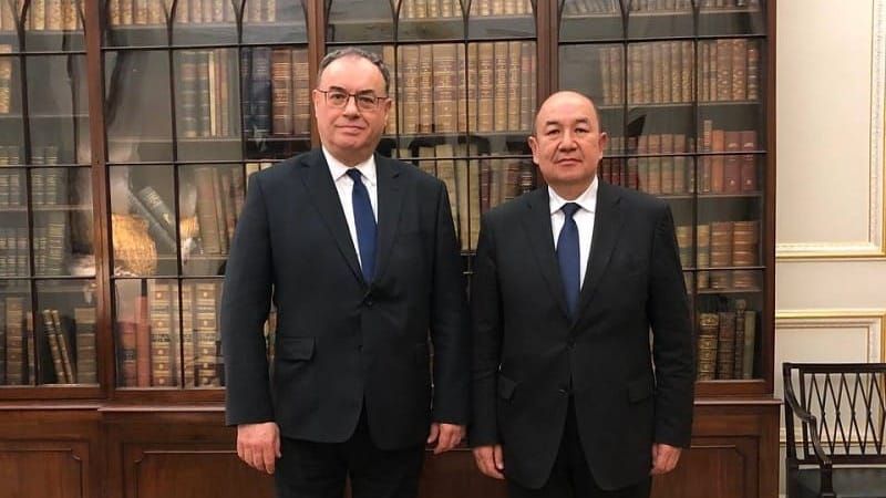 НБ КР и Банк Англии обсудили вопросы банковского регулирования
