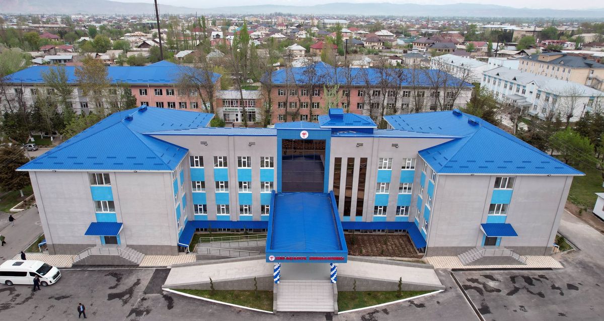 В Джалал-Абаде за один год построили новое здание областной клинической больницы