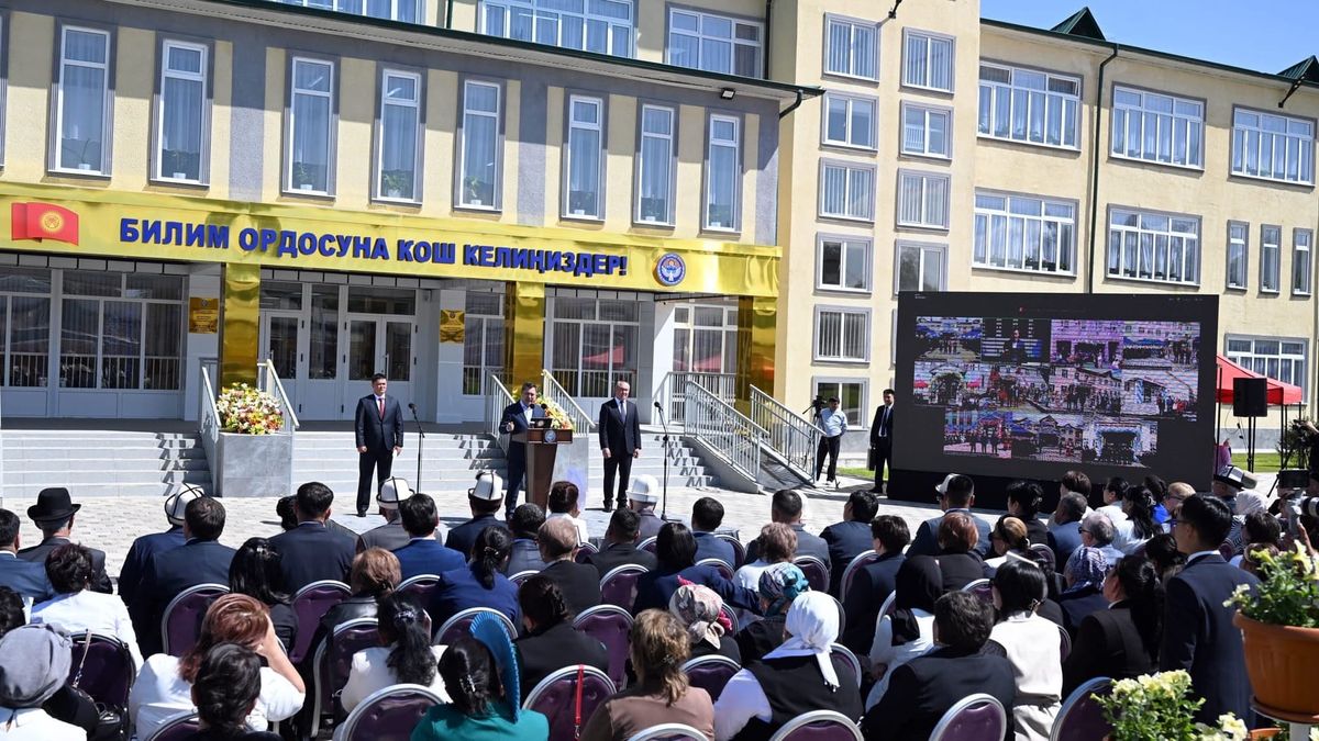 В Оше достроили школу, которую не могли сдать в эксплуатацию девять (!) лет