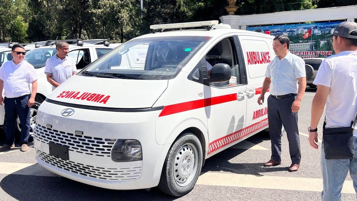 Тюпскому району передали машину скорой помощи
