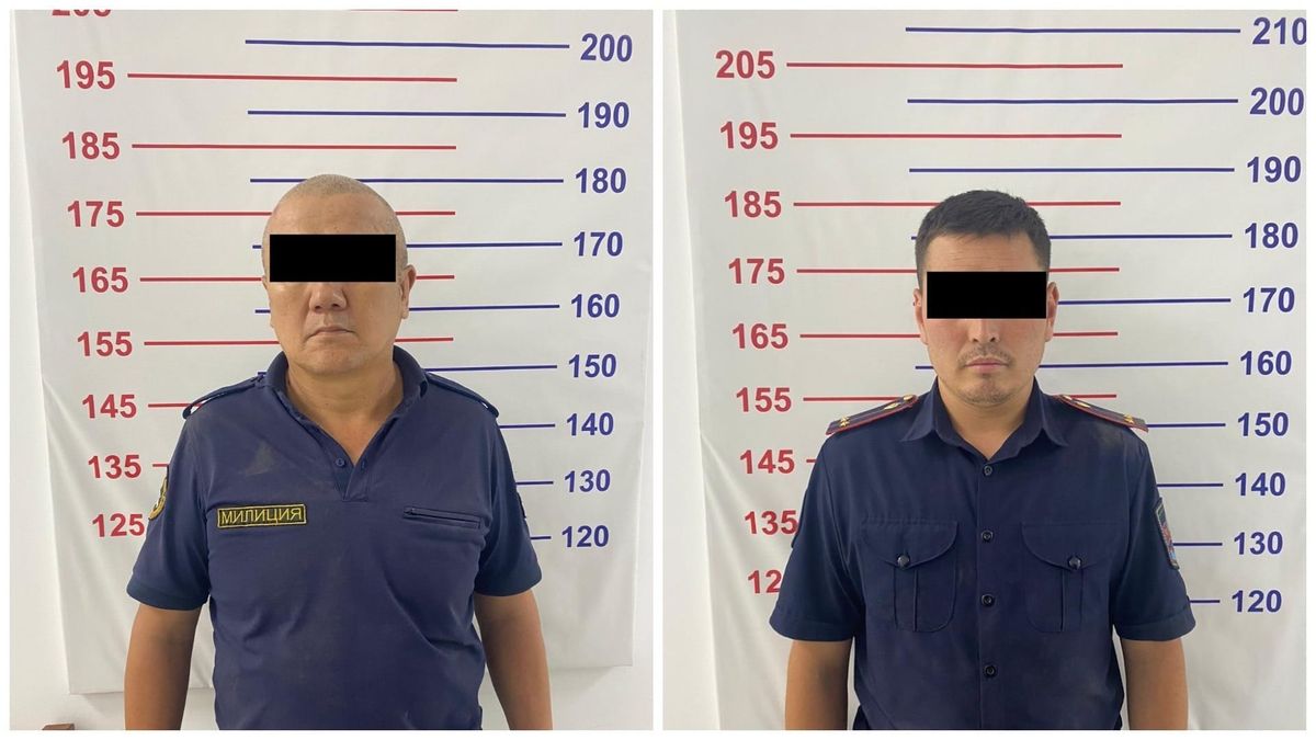 В Бишкеке два участковых милиционера задержаны за вымогательство