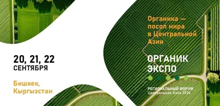 Будущее экологически чистых продуктов обсудят в Бишкеке на форуме «Органик Экспо - 2024»