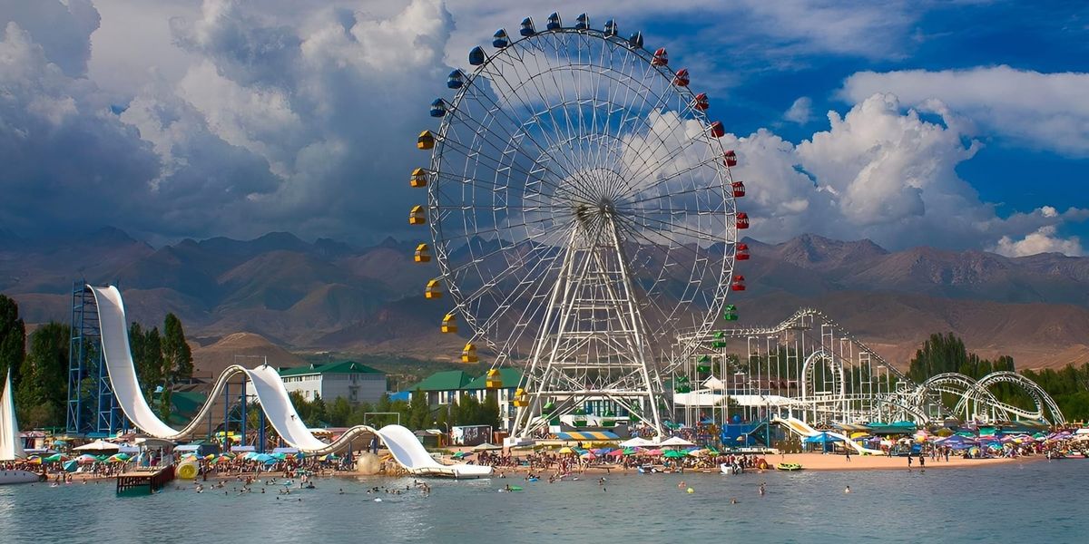 Летом 2024 года Иссык-Куль посетили 725 тысяч туристов