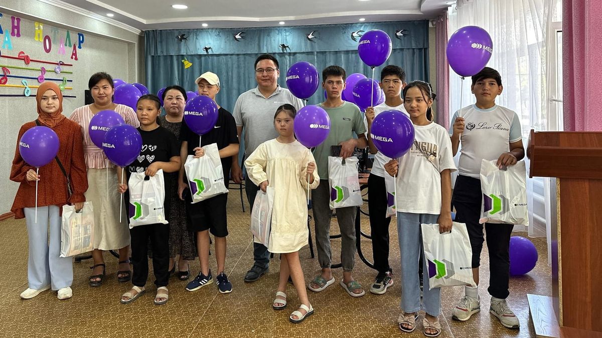 При поддержке MEGA в Оше открылся компьютерный класс для детей с особыми образовательными потребностями