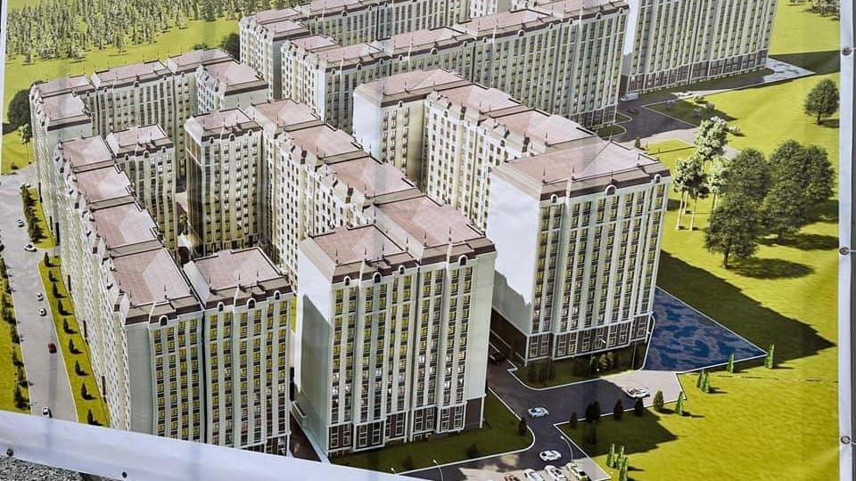 В Баткене заложен фундамент нового жилого комплекса по линии госипотеки
