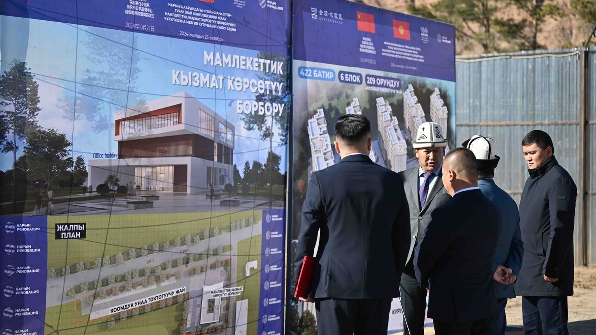 Китайская компания построит в Нарыне жилой комплекс из десятиэтажных зданий