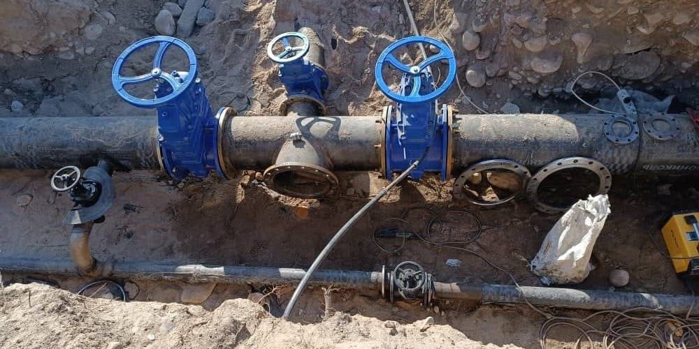 В Чолпон-Ате завершат строительство водопровода к 15 апреля