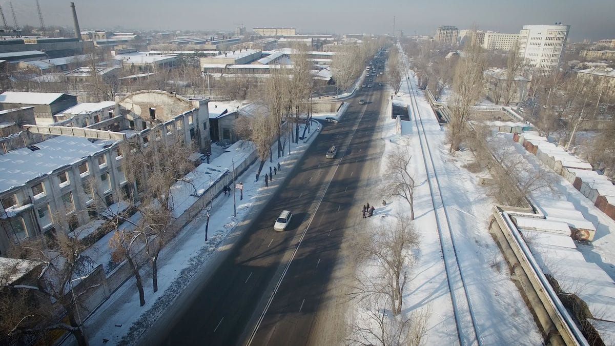 По улице Льва Толстого в Бишкеке пустили автобусы – схема маршрута