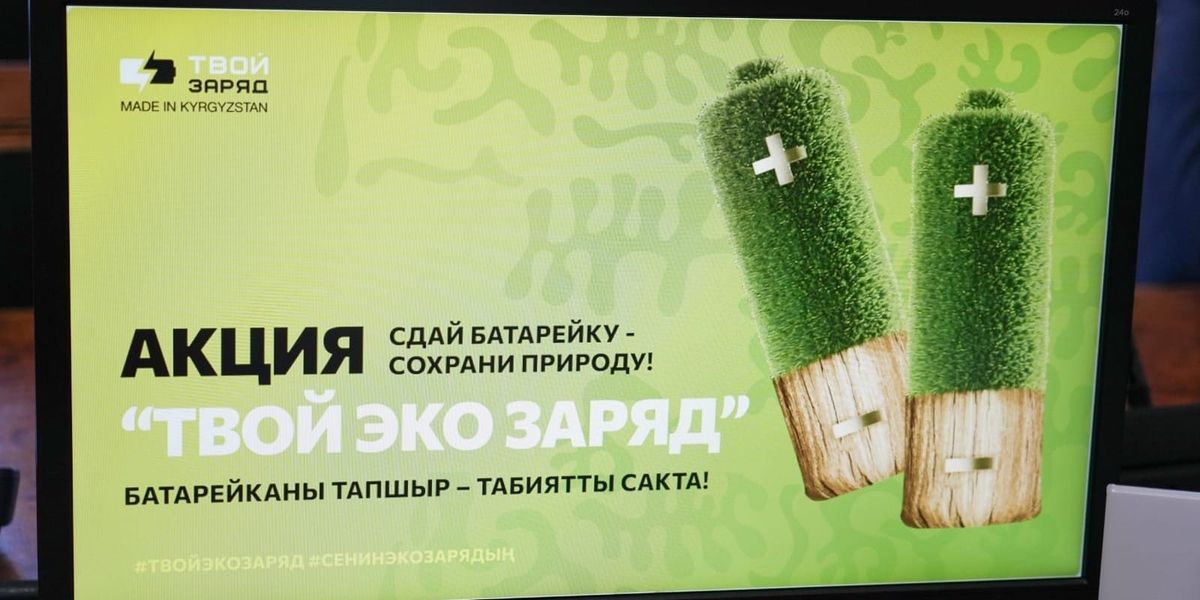 Акция «Твой Эко Заряд»: школа, собравшая наибольшее количество батареек, получит новую площадку