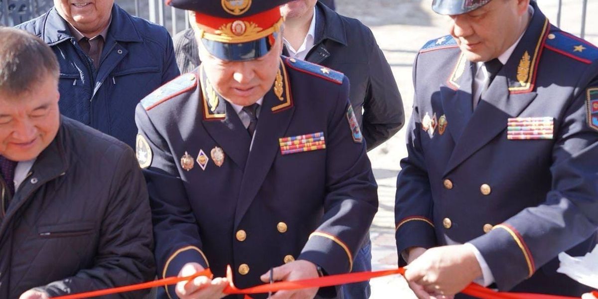 В Караколе открылось новое здание городского отделения милиции