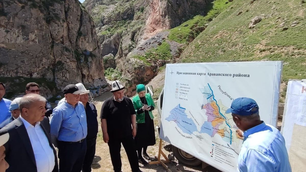 В Араванском районе планируют построить новое водохранилище