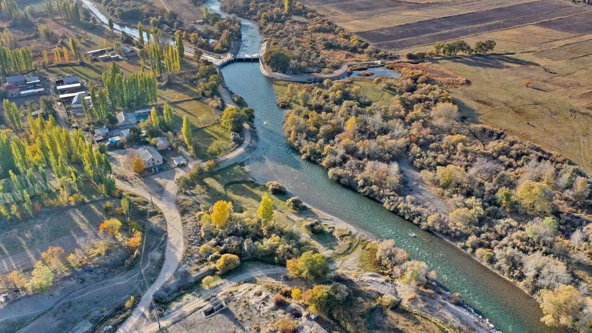 Из-за дефицита воды в реках Таласа фермеров перевели на поочередный полив полей