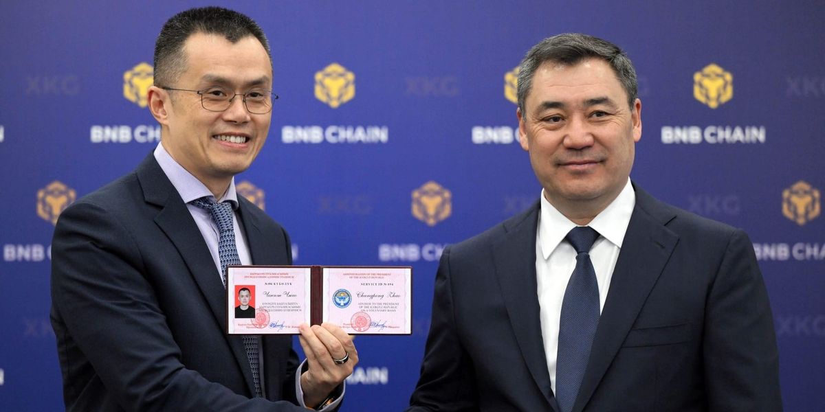 Основатель Binance Чанпэн Чжао станет общественным советником президента КР по цифровым активам