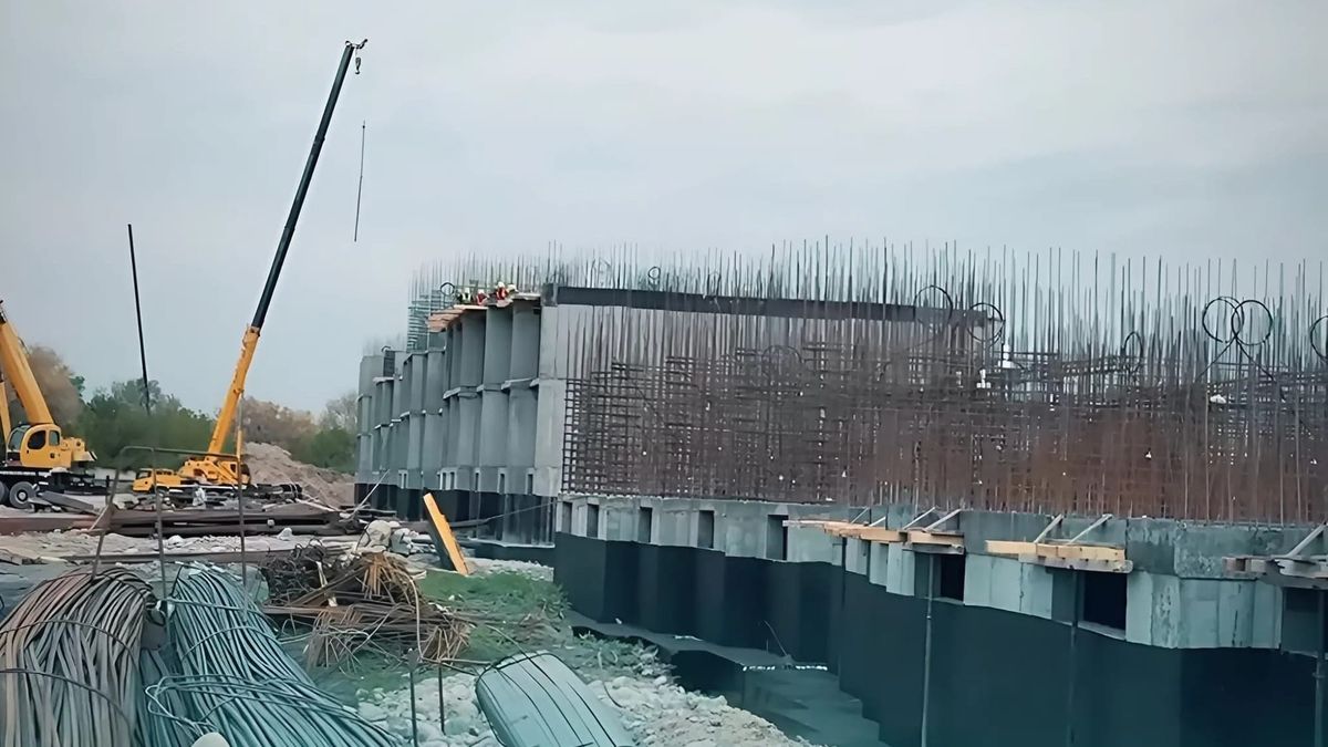 ГИК строит жилкомплекс в Кызыл-Аскере: более половины котлованов уже готовы